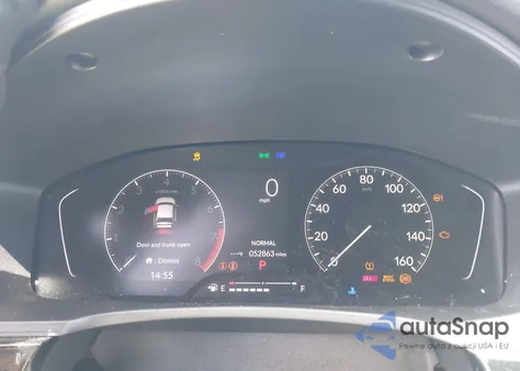 2022 Honda Civic Sport из США, поврежденный, VIN 2HGFE2F57NH527371